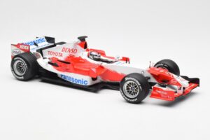 Toyota TF106 Panasonic Toyota Racing J. Trulli F1 Presentation 2006 Minichamps 1:18 AM59554H Kov – obrázek 4 z 6