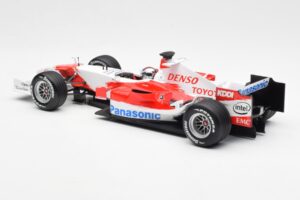 Toyota TF106 Panasonic Toyota Racing J. Trulli F1 Presentation 2006 Minichamps 1:18 AM59554H Kov – obrázek 5 z 6