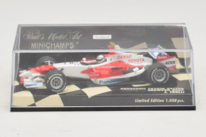 Toyota J. Trulli Panasonic Toyota Racing Showcar F1 2007 Minichamps 1:43 400070082 Kov – obrázek 5 z 5
