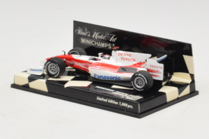 Toyota TF109 #9 J. Trulli Panasonic Toyota Racing Showcar F1 2009 Minichamps 1:43 400090079 Kov – obrázek 3 z 5
