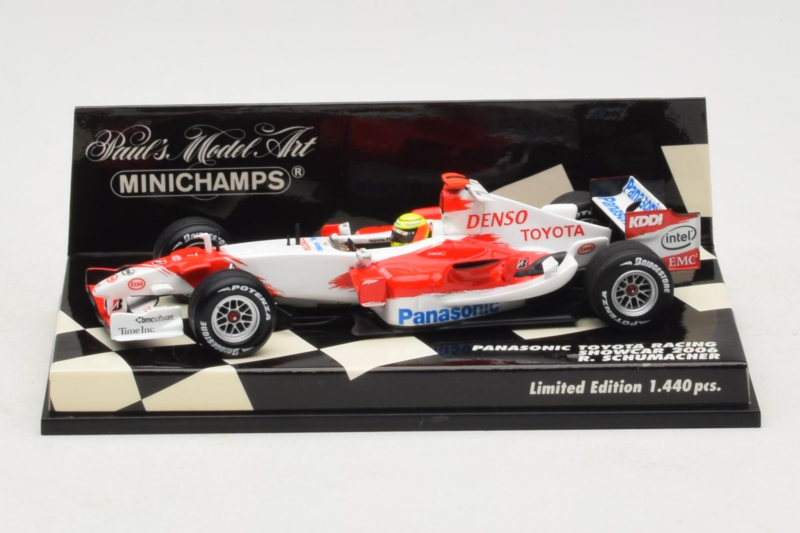 Toyota TF106 Panasonic #11 R. Schumacher Panasonic Toyota Racing Showcar 2006 Minichamps 1:43 400060077 Kov