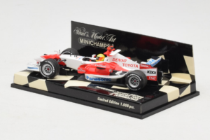 Toyota TF107 Panasonic #11 R. Schumacher Panasonic Toyota Racing Showcar 2007 Minichamps 1:43 400070081 Kov – obrázek 3 z 5