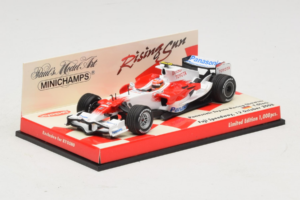 Panasonic Toyota Racing TF108 T. Glock F1 Showcar 2008 Minichamps 1:43 403080082 Kov – obrázek 2 z 5