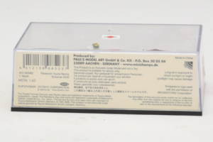 Panasonic Toyota Racing TF108 T. Glock F1 Showcar 2008 Minichamps 1:43 403080082 Kov – obrázek 4 z 5