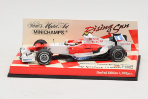 Panasonic Toyota Racing TF108 T. Glock F1 Showcar 2008 Minichamps 1:43 403080082 Kov