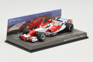 Toyota TF107 #12 J. Trulli Panasonic Toyota Racing Showcar F1 2007 Minichamps 1:43 AM60129 Kov – obrázek 2 z 6