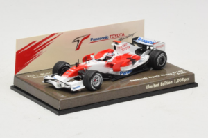 Toyota TF108 Panasonic #12 J. Trulli F1 2008 Minichamps 1:43 AM611513 Kov – obrázek 2 z 5