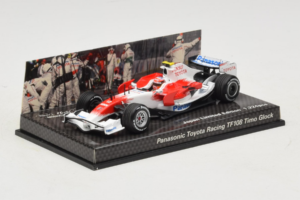 Toyota TF108 #17 T. Glock Panasonic Toyota Racing F1 2008 Minichamps 1:43 AM61152 Kov – obrázek 2 z 6