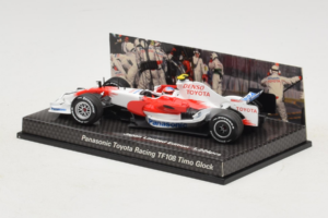 Toyota TF108 #17 T. Glock Panasonic Toyota Racing F1 2008 Minichamps 1:43 AM61152 Kov – obrázek 3 z 6