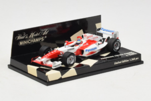 Toyota TF104 Panasonic #16 R. Zonta Panasonic Toyota Racing 2004 Minichamps 1:43 400040116 Kov – obrázek 2 z 5
