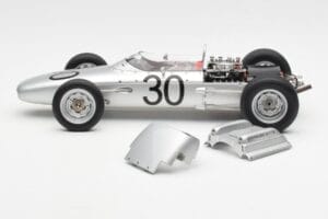 Porsche 804 #30 D. Gurney French Grand Prix 1962 AUTOart 1:18 86271 Kov – obrázek 3 z 6