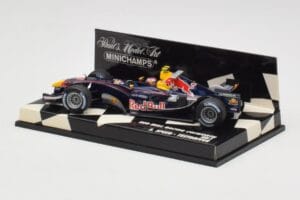 Red Bull RB1 Cosworth S. Speed Test Car 2005 Minichamps 1:43 400050137 Kov – obrázek 3 z 5