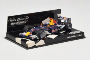 Red Bull Racing D. Coulthard Showcar 2005 Minichamps 1:43 400050084 Kov – obrázek 2 z 5