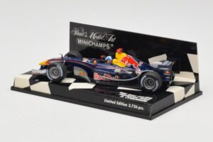 Red Bull Racing D. Coulthard Showcar 2005 Minichamps 1:43 400050084 Kov – obrázek 3 z 5