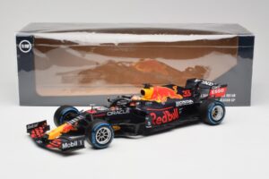 Red Bull Racing Honda RB16B #33 M. Verstappen Belgian GP Winner 2021 Minichamps 1:18 110211333 Pryskyřice – obrázek 7 z 7