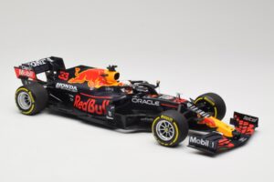 Red Bull Racing Honda RB16B #33 M. Verstappen Mexican GP Winner 2021 Minichamps 1:18 110211933 Pryskyřice – obrázek 4 z 6