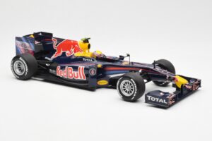 Red Bull RB6 #7 M. Webber Red Bull Racing Showcar 2010 Minichamps 1:18 150100076-R1 Kov – obrázek 4 z 6