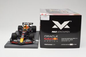 Oracle Red Bull Racing RB18 #33 M. Verstappen Mexican GP 2022 Minichamps 1:18 113222001 Pryskyřice – obrázek 6 z 7
