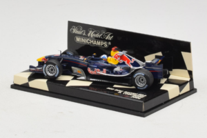 Red Bull Racing RB2 #14 D. Coulthard F1 2006 Minichamps 1:43 400060014 Kov – obrázek 3 z 5