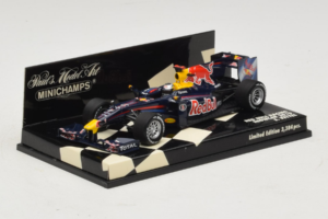 Red Bull Racing RB6 S. Vettel F1 Showcar 2010 Minichamps 1:43 400100075 Kov – obrázek 2 z 5
