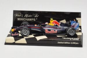 Red Bull Racing Renault RB5 #15 S. Vettel Showcar 2009 Minichamps 1:43 400090085 Kov