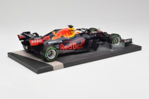 Red Bull RB16B #33 M. Verstappen Emilia Romagna GP Winner 2021 Minichamps 1:18 113210233T Kov – obrázek 3 z 6
