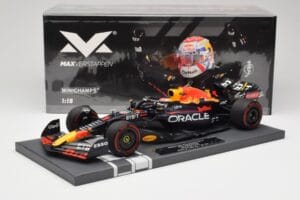 Red Bull RB18 Oracle #1 M. Verstappen Dutch GP 2022 Winner Minichamps 1:18 113221501 Pryskyřice – obrázek 7 z 7