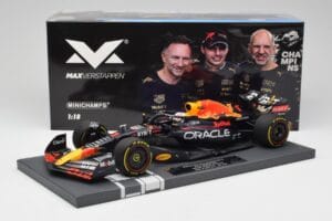 Red Bull RB18 Oracle #1 M. Verstappen US GP 2022 Winner Minichamps 1:18 113221901 Pryskyřice – obrázek 7 z 7
