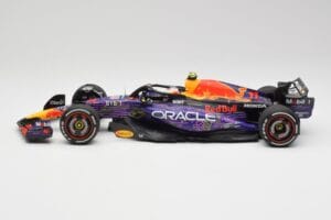 Red Bull RB19 #11 S. Perez Las Vegas GP 3rd 2023 Minichamps 1:18 110232211 Kov – obrázek 3 z 6