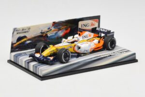 Renault R27 G. Fisichella / H. Kovalainen Showcar 2007 Minichamps 1:43 403070172 Kov – obrázek 2 z 5