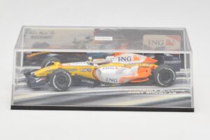 Renault R27 G. Fisichella / H. Kovalainen Showcar 2007 Minichamps 1:43 403070172 Kov – obrázek 5 z 5
