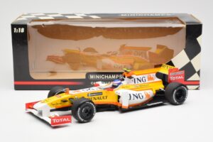 Renault F1 Team R29 #10 R. Grosjean F1 2009 Minichamps 1:18 150090108 Kov – obrázek 6 z 6