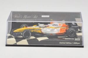 Renault R28 #6 Showcar 2008 Minichamps 1:43 400080076 Kov – obrázek 5 z 5