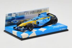 Renault R25 #5 F. Alonso Race Car 2005 Minichamps 1:43 403050025 Kov – obrázek 2 z 5