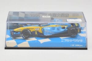 Renault R25 #5 F. Alonso Race Car 2005 Minichamps 1:43 403050025 Kov – obrázek 5 z 5