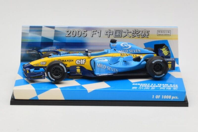 Renault R25 #5 F. Alonso Race Car 2005 Minichamps 1:43 403050025 Kov