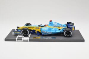 Renault R25 #5 F. Alonso Bahrain GP 2005 Minichamps 1:18 117050305 Pryskyřice