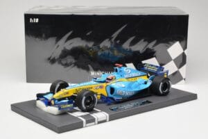 Renault R25 #5 F. Alonso Bahrain GP 2005 Minichamps 1:18 117050305 Pryskyřice – obrázek 7 z 7