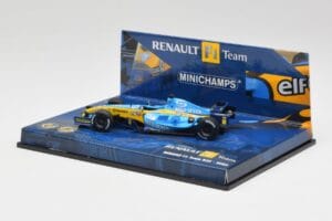 Renault R25 F1 Showcar 2005 Minichamps 1:43 433050099 Kov – obrázek 3 z 4