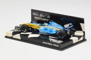 Renault R26 G. Fisichella Showcar F1 2006 Minichamps 1:43 400060072 Kov – obrázek 2 z 5