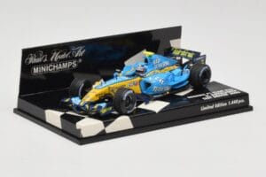 Renault R26 H. Kovalainen F1 Test Car 2006 Minichamps 1:43 400060041 Kov – obrázek 2 z 5