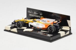Renault R28 #6 N. Piquet Jr. F1 2008 Minichamps 1:43 400080006 Kov – obrázek 3 z 5