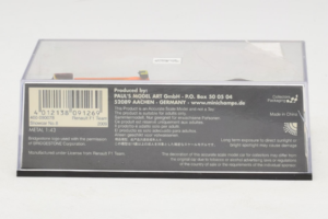 Renault R29 #8 N. Piquet Jr. Showcar F1 2009 Minichamps 1:43 400090078 Kov – obrázek 5 z 5