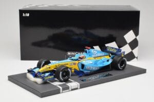 Renault R25 #5 F. Alonso San Marino GP Winner 2005 Minichamps 1:18 117050405 Pryskyřice – obrázek 7 z 7