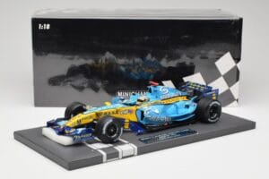 Renault R26 #1 F. Alonso China GP 2006 Minichamps 1:18 117061601 Pryskyřice – obrázek 7 z 7