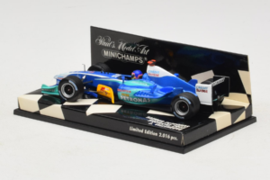 Sauber C24 Petronas #11 J. Villeneuve Sauber Petronas F1 Team Showcar 2005 Minichamps 1:43 400050081 Kov – obrázek 3 z 5