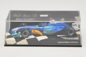 Sauber C24 Petronas #11 J. Villeneuve Sauber Petronas F1 Team Showcar 2005 Minichamps 1:43 400050081 Kov – obrázek 4 z 5