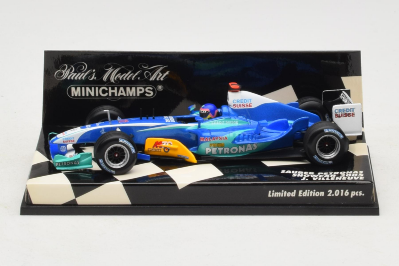 Sauber C24 Petronas #11 J. Villeneuve Sauber Petronas F1 Team Showcar 2005 Minichamps 1:43 400050081 Kov