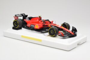 Scuderia Ferrari SF-23 #55 C. Sainz Belgian GP 2023 BBR 1:18 BBR231855C Kov – obrázek 4 z 7