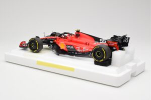 Scuderia Ferrari SF-23 #55 C. Sainz Belgian GP 2023 BBR 1:18 BBR231855C Kov – obrázek 5 z 7